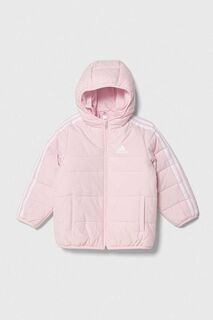 Детская куртка адидас adidas, розовый