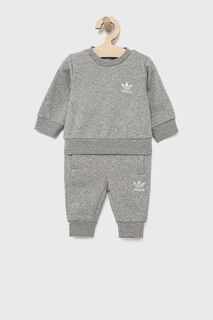 Детский спортивный костюм adidas Originals HE6910, серый