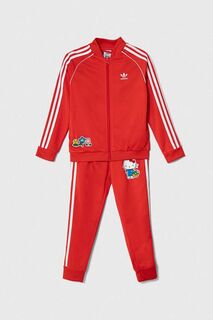 Детский спортивный костюм adidas Originals, красный