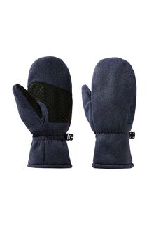 Детские перчатки Jack Wolfskin Fleece, темно-синий