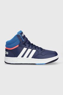 Детские кроссовки adidas Originals HOOPS MID 3. K, синий