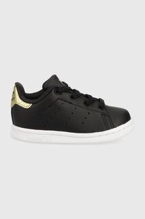 Детские кроссовки adidas Originals Stan Smith El I, черный