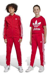 Детские спортивные штаны adidas Originals, красный