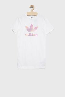 Детское платье adidas Originals, белый