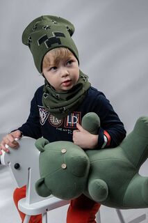 Детская шапка Джамикс Jamiks, зеленый