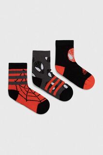 Детские носки adidas Performance SPIDER-MAN, 3 пары, красный