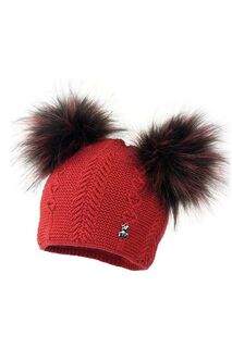 Детская шапка Jamiks из смесовой шерсти., красный
