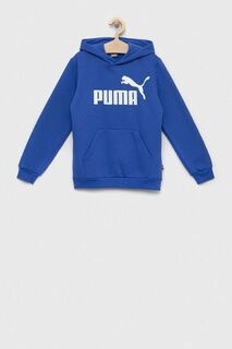 Детская толстовка Puma ESS Big Logo Hoodie FL B, синий