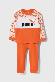 Детский спортивный костюм Puma ESS MIX MTCH Infants Jogger TR, оранжевый