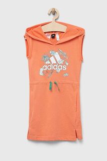 Детское платье adidas G SUM, оранжевый