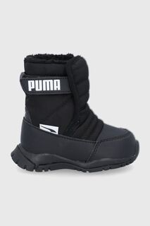 Детские зимние ботинки Puma 380746, черный