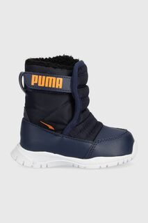 Детские зимние ботинки Puma Nieve, темно-синий