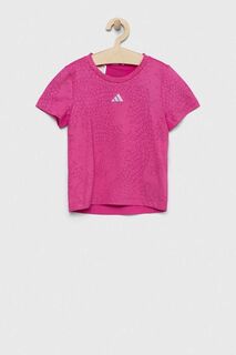 Детская футболка adidas G RUN TEE, фиолетовый