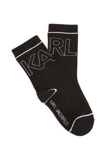 Детские носки Karl Lagerfeld, 2 пары, черный