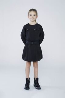 Детское платье Карла Лагерфельда Karl Lagerfeld, черный