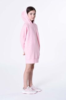 Детское платье Карла Лагерфельда Karl Lagerfeld, розовый