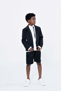 Детские шорты Карла Лагерфельда Karl Lagerfeld, черный