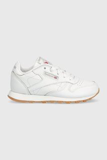 Детские кожаные кроссовки Reebok Classic CLASSIC LEATHER, белый