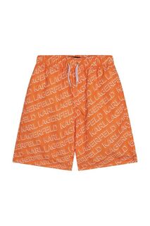 Детские плавки-шорты Karl Lagerfeld, оранжевый