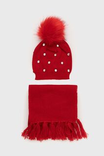 Детская шапка и шарф Birba&amp;Trybeyond, красный Birba&Trybeyond