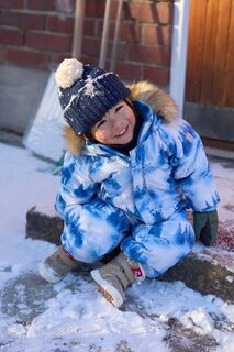 Детский зимний комбинезон Reima Lappi, синий