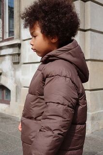 Детская куртка Konges Sløjd, коричневый