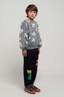 Детский хлопковый свитшот Bobo Choses, серый