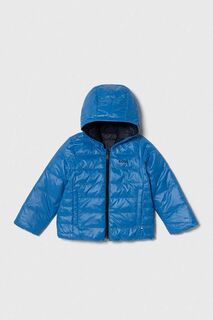Двусторонняя детская куртка BOSS, синий