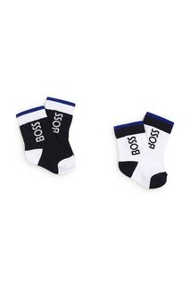 Детские носки BOSS, 2 шт., темно-синий
