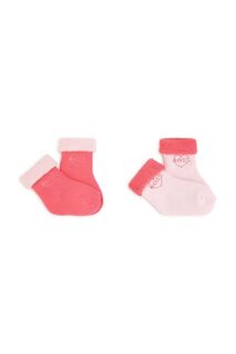 Детские носки BOSS, 2 шт., розовый