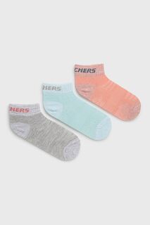 Детские носки Skechers, 3 шт., мультиколор