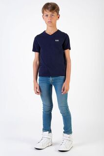 Детская футболка 110-152 см Boss, темно-синий