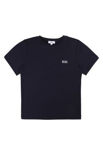 Детская футболка 116-152 см Boss, темно-синий