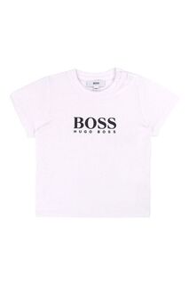 Детская футболка 62-98 см J05P07 Boss, белый