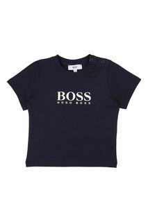 Детская футболка 62-98 см J05P07 Boss, темно-синий