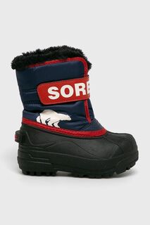 Детские зимние ботинки Sorel, темно-синий