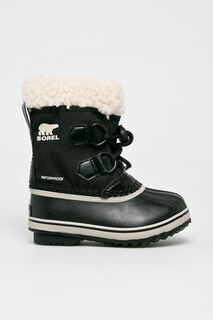 Sorel - Детские зимние ботинки Yoot Pac, черный