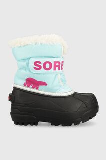 Детские зимние ботинки Sorel Childrens Snow, синий