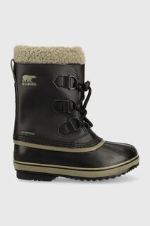 Детские зимние ботинки Sorel, черный