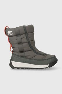 Детские зимние ботинки Sorel, серый