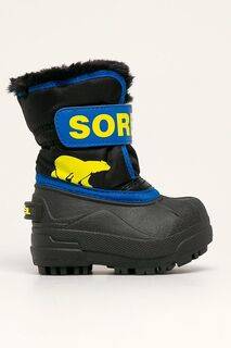 Sorel - Детские зимние ботинки Snow Commander, черный