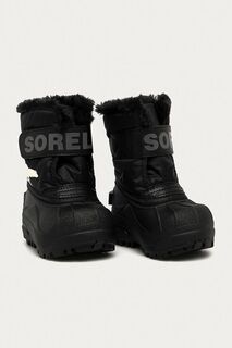 Sorel - Детские зимние ботинки Snow Commander, черный