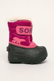Sorel - Детские зимние ботинки Toddler Snow Commander, розовый