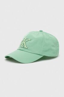 Бейсбольная кепка Calvin Klein Jeans, зеленый