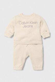 Детский спортивный костюм Calvin Klein Jeans, бежевый