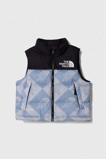 Детский пуховик The North Face 1996 РЕТРО NUPTSE VEST, синий