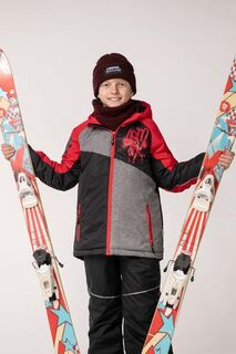 Детская лыжная куртка Lemon Explore, красный