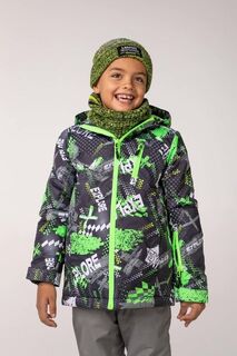 Детская лыжная куртка Lemon Explore, зеленый