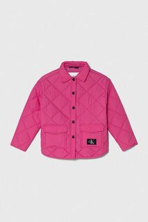 Детская куртка Calvin Klein Jeans, розовый