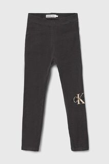 Детские леггинсы Calvin Klein Jeans, серый